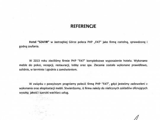 Hotel Szafir Jastrzębia Góra