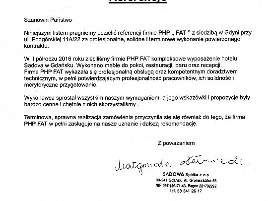 Hotel Sadova Gdańsk