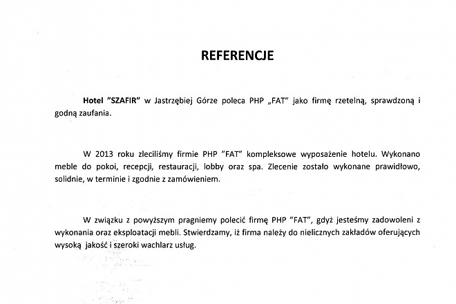 Hotel Szafir Jastrzębia Góra